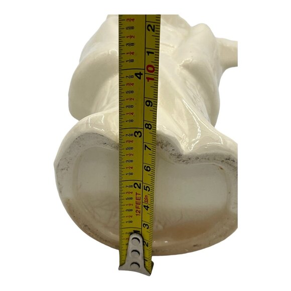 Vintage Benihana of Tokyo Geisha Girl Holding Fan Ceramic Tiki Mug Cream White - Picture 15 of 15